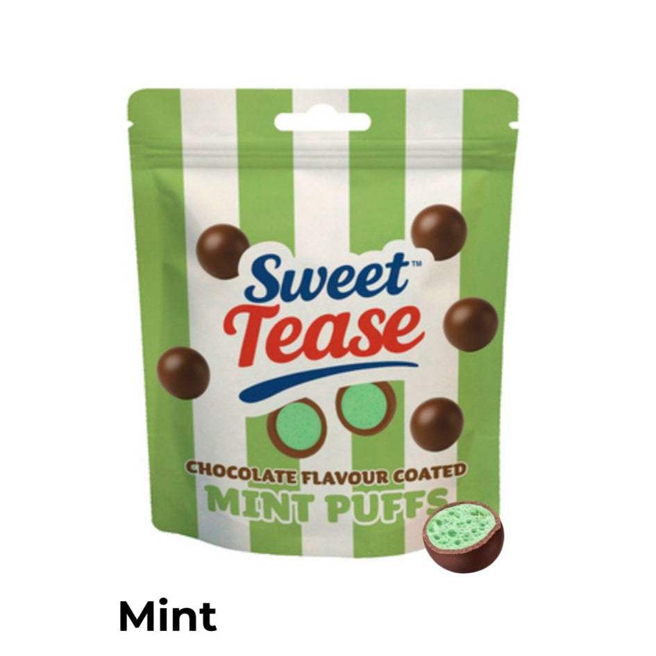 Sweet Tease Mint Chocolate Flavour Puffs