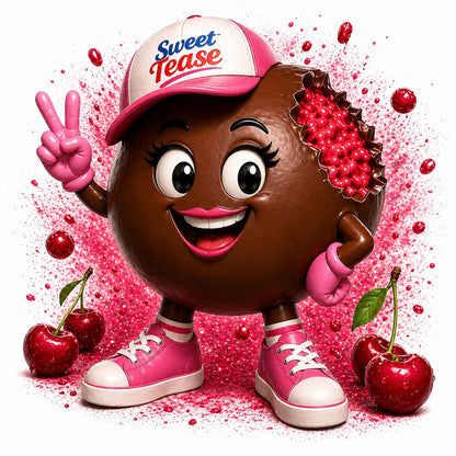 Sweet Tease Cherry Chocolate Flavour Puffs