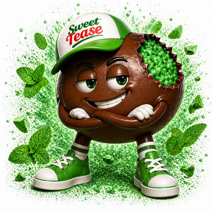 Sweet Tease Mint Chocolate Flavour Puffs