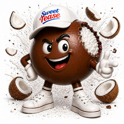 Sweet Tease Coconut Chocolate Flavour Puffs