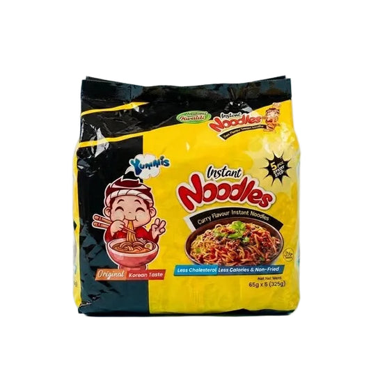 5 Pack Yummys Curry Flavour Instant Noodles 65g x5