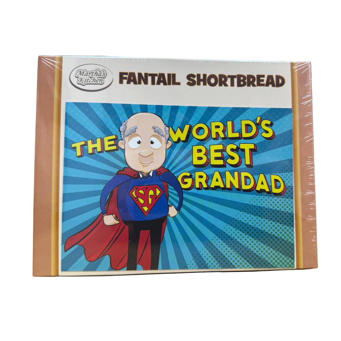 125g Fantail Shortbread "Greatest Grandad" Gift