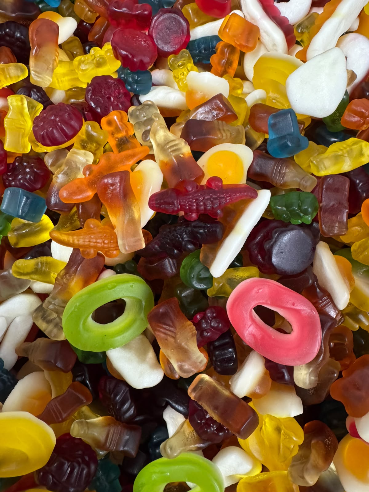 Mini Jelly Mix Party Bags 200g Individually Packed Sweet Bags