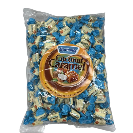 Yummy Coconut Caramel Toffee Sweets 1kg Bag