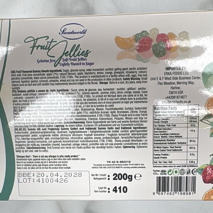 Fruit Jellies 200g Box