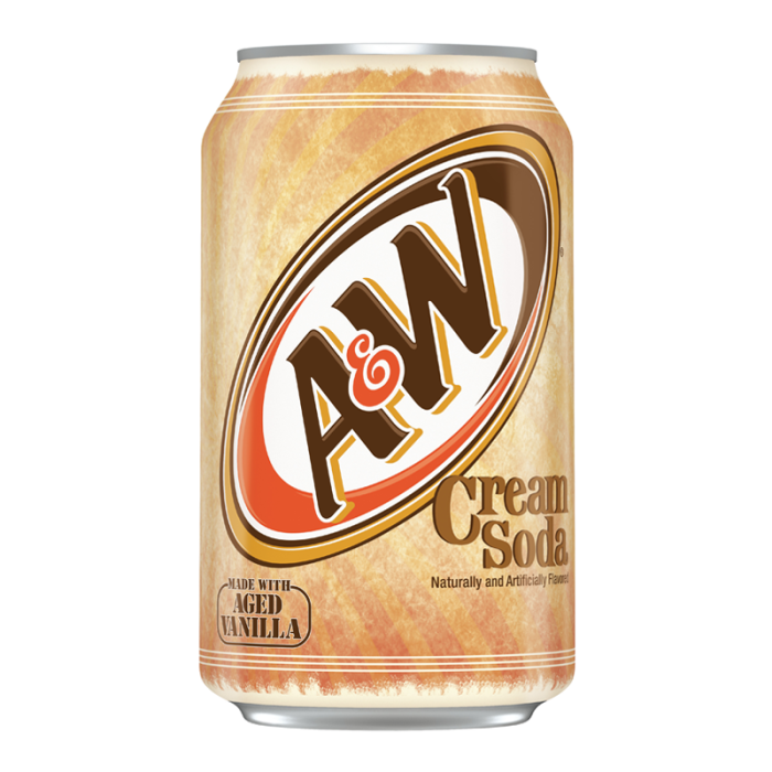 A&W Cream Soda Can 355ml
