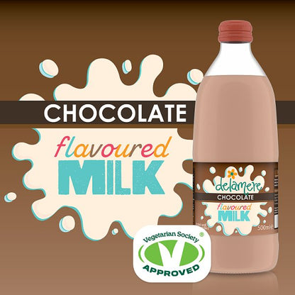 Delamere Chocolate Flavoured Milk 500ml