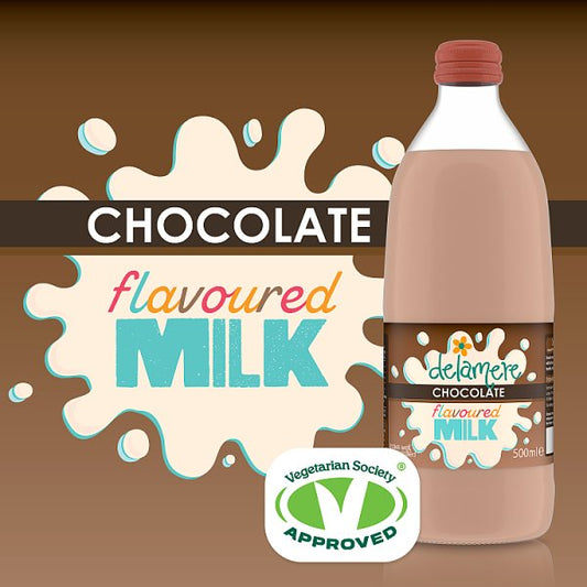 Delamere Chocolate Flavoured Milk 500ml