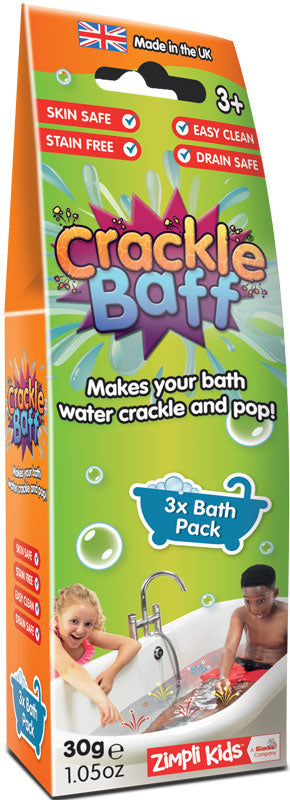 Crackle Baff Colours 30g 3 Pack