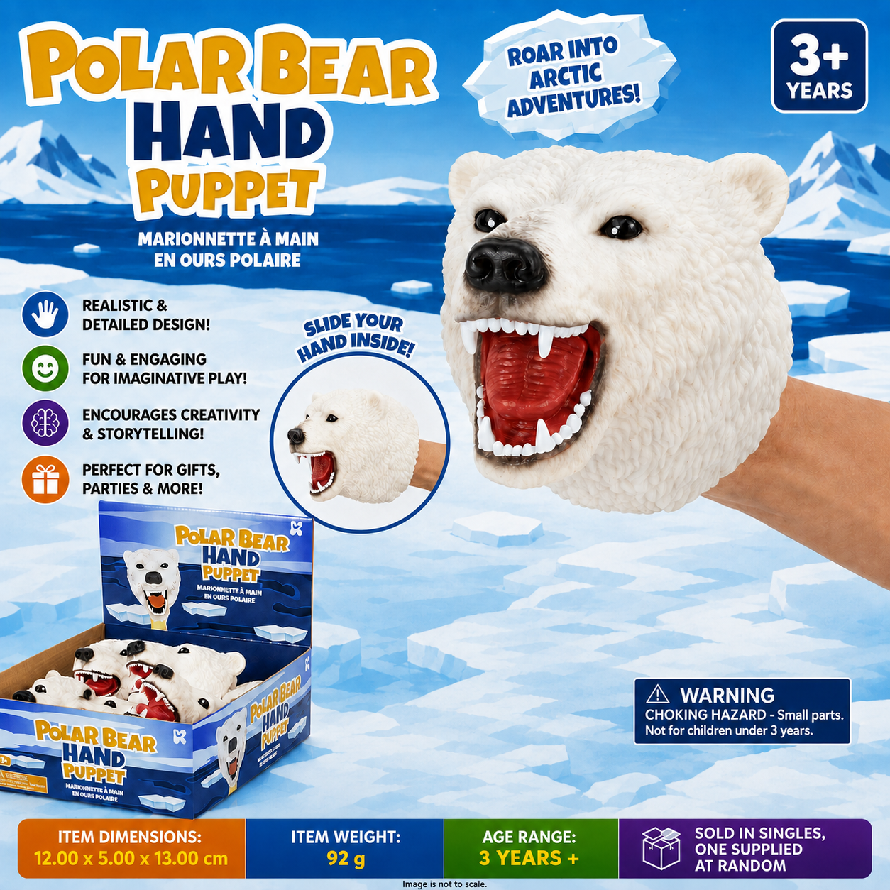 Polar Bear Hand Puppet