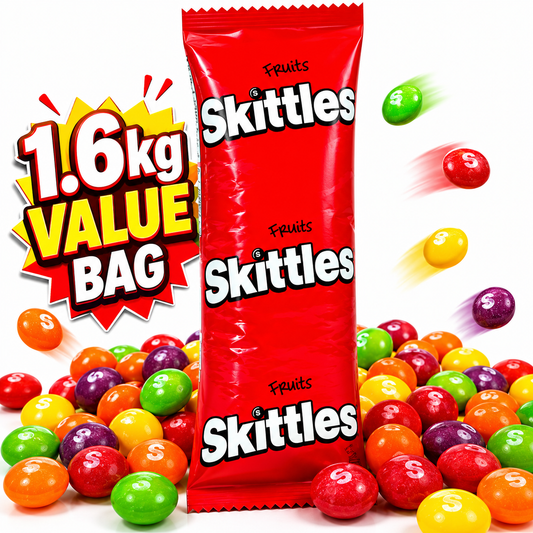 Skittles Fruits Sweets Bag 1.6kg Bulk Wholesale