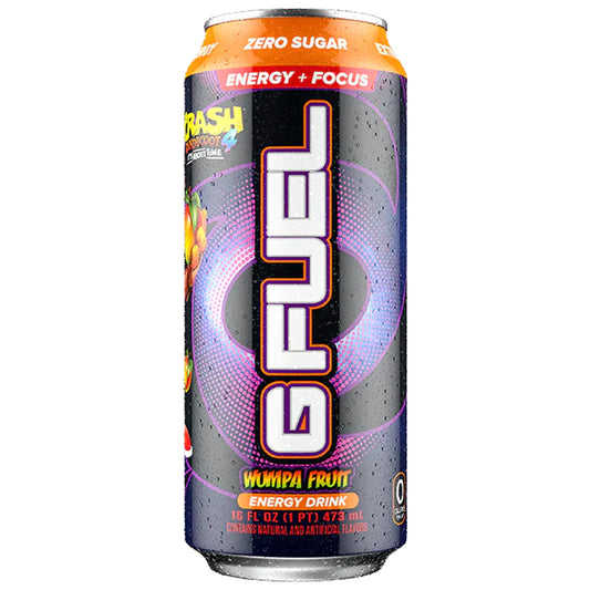 G FUEL Crash Bandicoot Wumpa Fruit Apple Mango Flavour Energy Drink (473ml)