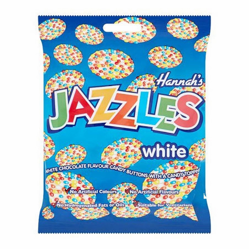 Hannah's White Jazzles - 140g