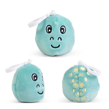 Dinosaur Clip & Cuddle Plush Keyrings