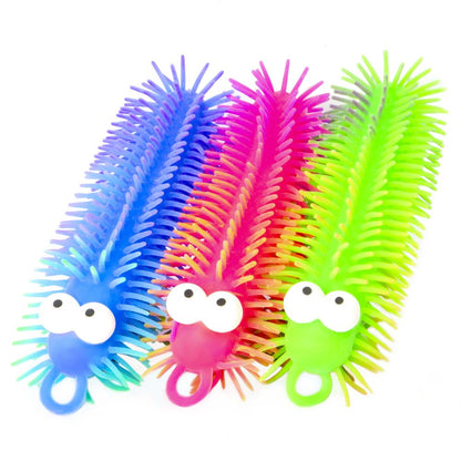 Large Puffer Caterpillars Sensory Toy