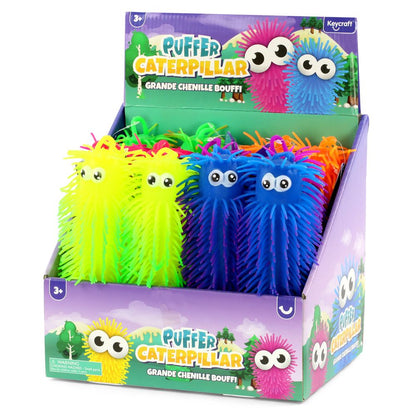 Large Puffer Caterpillars Sensory Toy