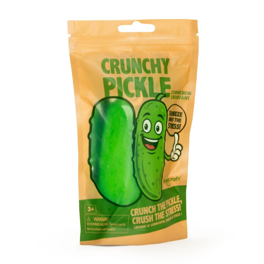 Crunchy Pickle Squishy Sensory Toy