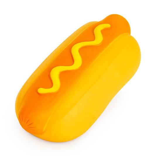 The Big Squij Hot Dog Squishy Toy, Jumbo Slow Rising Sensory Squeeze Toy