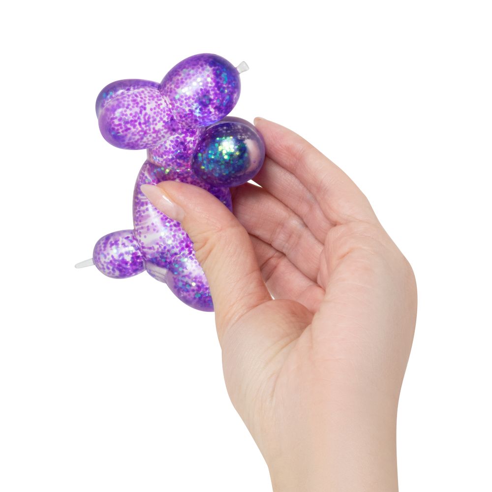 Squishy Gemz Mystery Sensory Toy Blind Bag, Glitter Squishy Collectible, Random Design, 3+