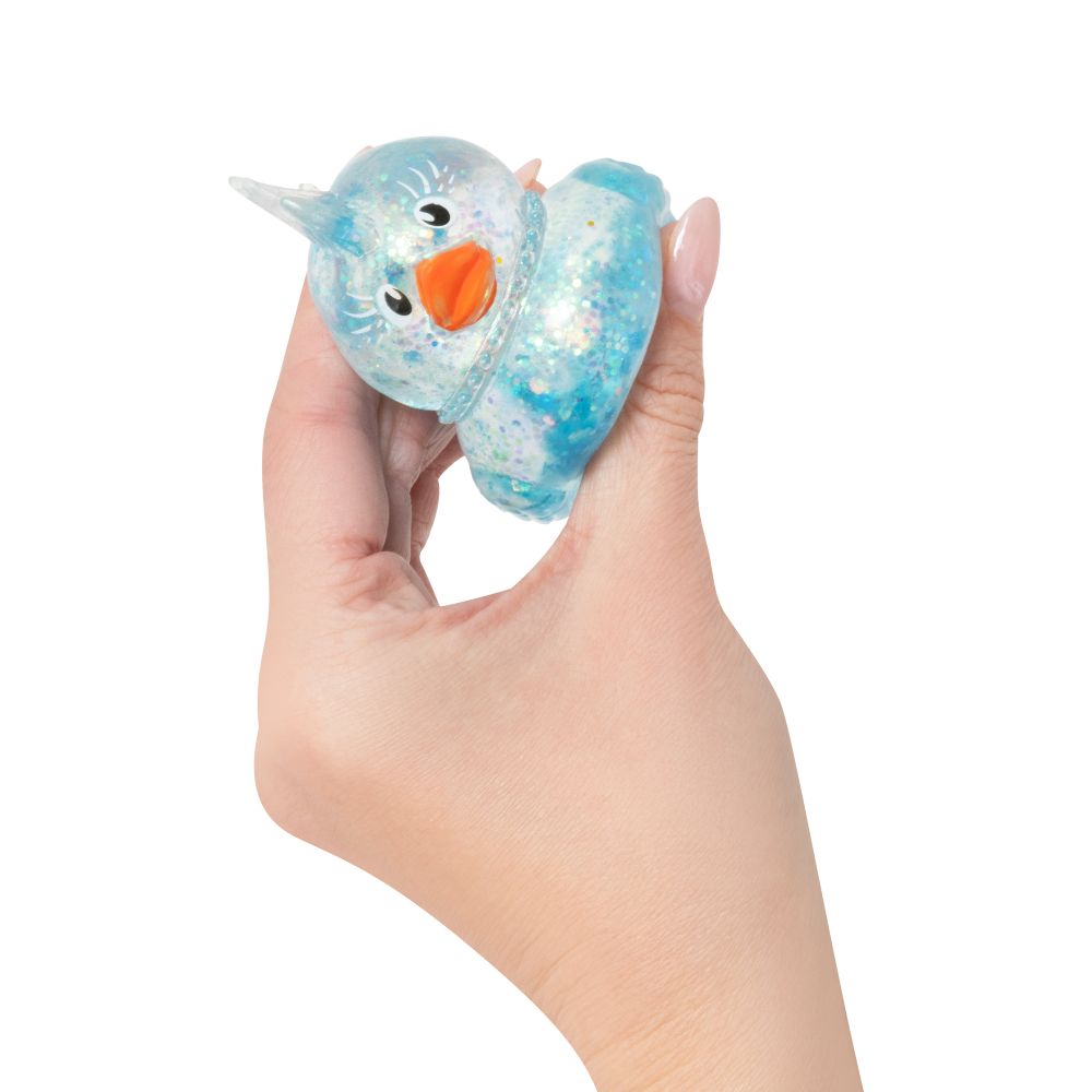 Squishy Gemz Mystery Sensory Toy Blind Bag, Glitter Squishy Collectible, Random Design, 3+
