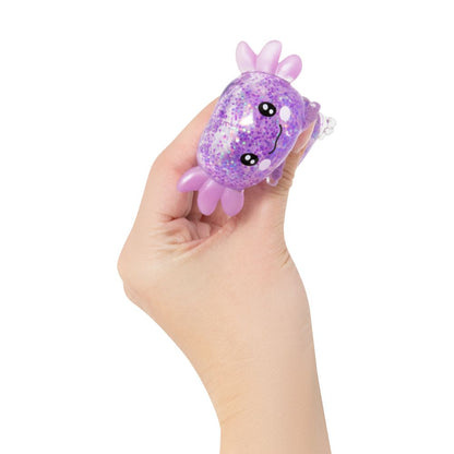 Squishy Gemz Mystery Sensory Toy Blind Bag, Glitter Squishy Collectible, Random Design, 3+