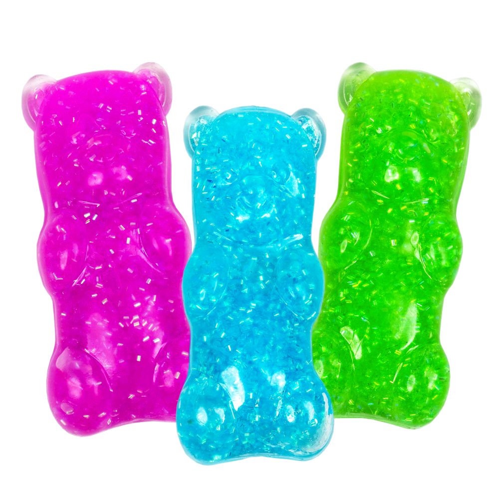 Squishy Bear Sensory Toy, Super Squishy Fidget Bear, Random Colour Sent