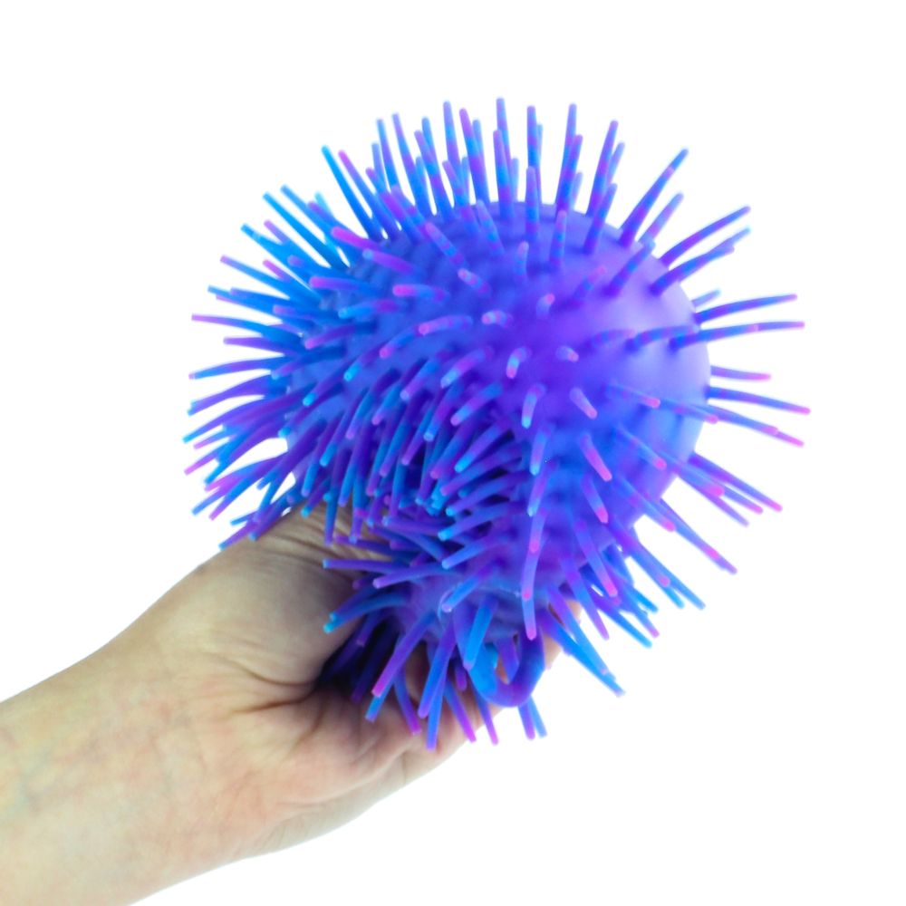 Tutti Frutti Puffer Ball Sensory Toy, Soft Spiky Squeeze Ball