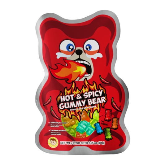 Pocas Hot & Spicy Gummy Bear - 2.95oz (84g)