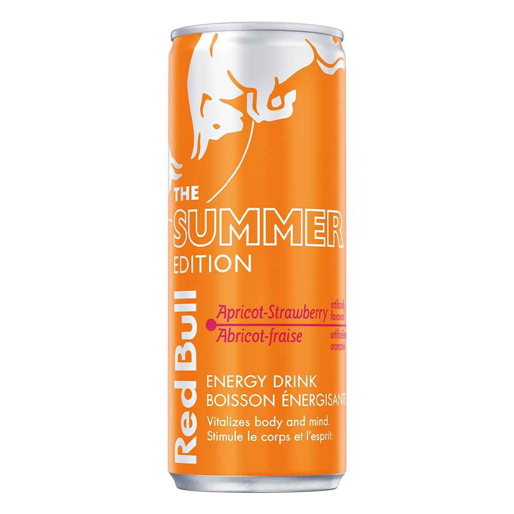 Red Bull Apricot Strawberry Edition Energy Drink 250ml