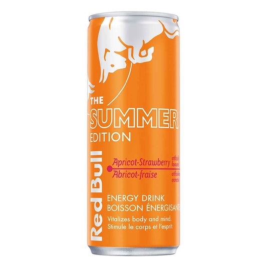 Red Bull Apricot Strawberry Edition Energy Drink 250ml