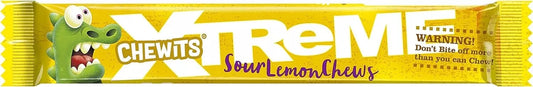 Chewits Xtreme Extremely Sour Lemon Chews 34g