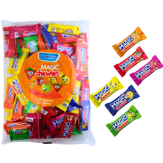 Magic Fruit Soft Chew Candy 1kg Bag Halal