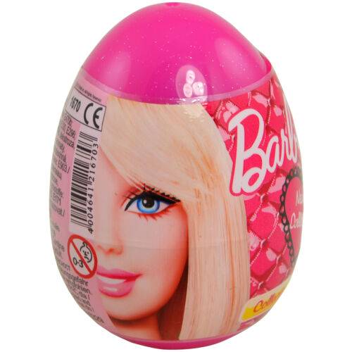 Barbie plastic Surprise egg with toy and candy