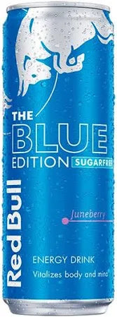 Red Bull Energy Drink Sugar Free Blue Edition Juneberry 250ml