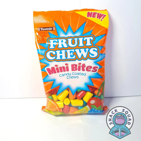 Tootsie Fruit Chews Mini Bites Peg Bag 170g