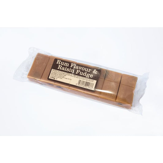 The Real Candy Co. Rum & Raisin Fudge Bar 150g