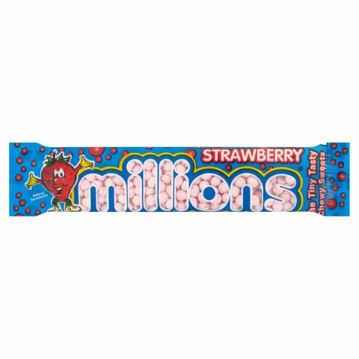 Millions Strawberry Tube 45g