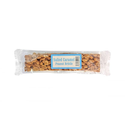Real Candy Co. Salted Caramel Peanut Brittle Bars 100g