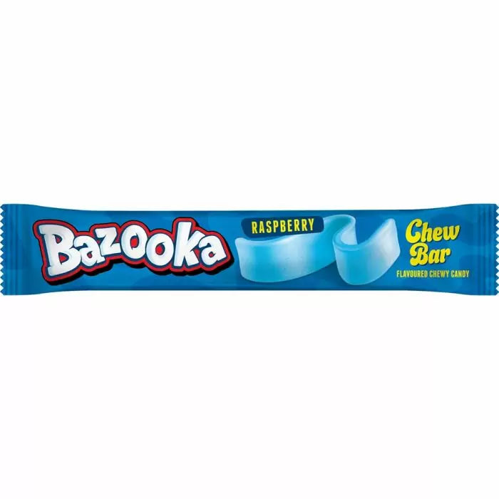 Bazooka Blue Raspberry Chew Bars 14g Halal