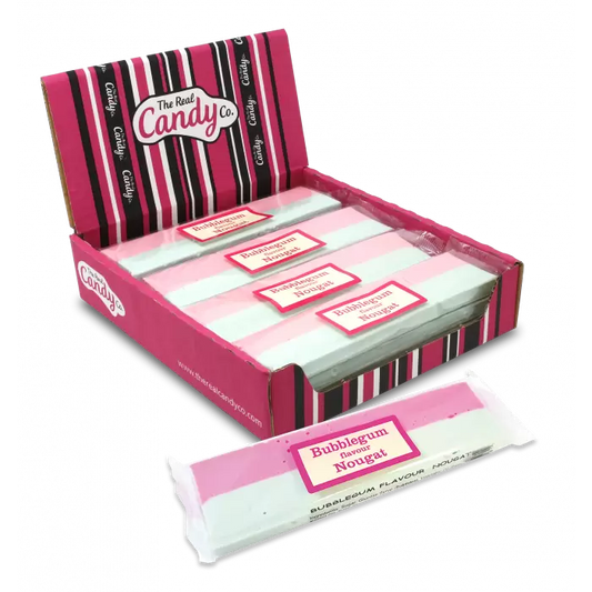 The Real Candy Co. Bubblegum Nougat Bar