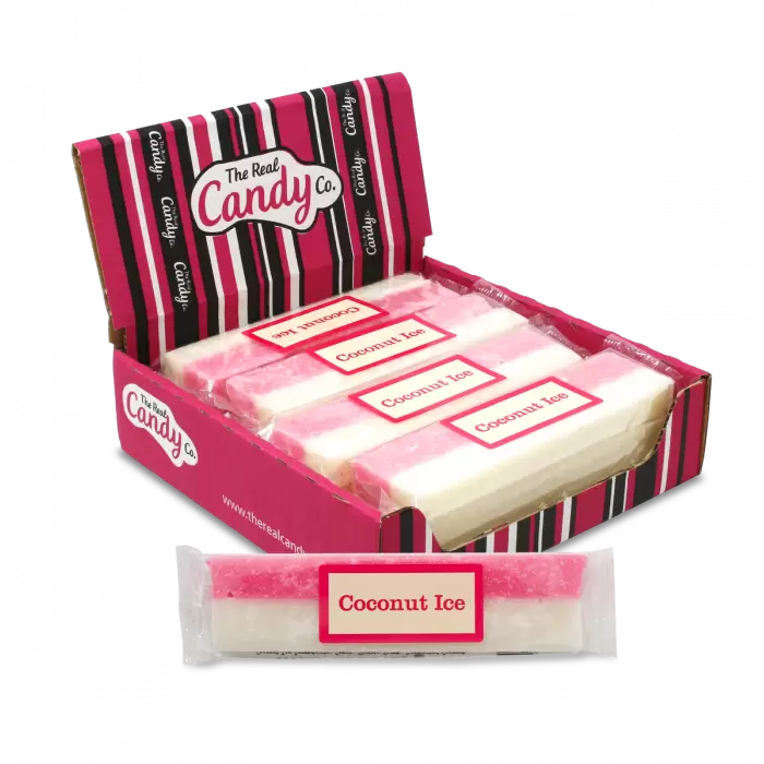 The Real Candy Co. Coconut Ice Bar 150g