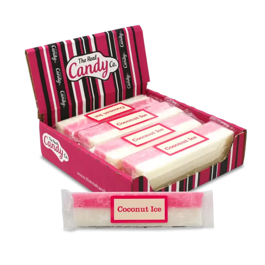 The Real Candy Co. Coconut Ice Bar 150g