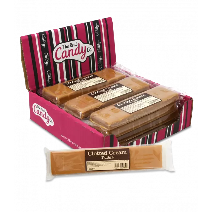 The Real Candy Co. Clotted Cream Fudge Bar 150g