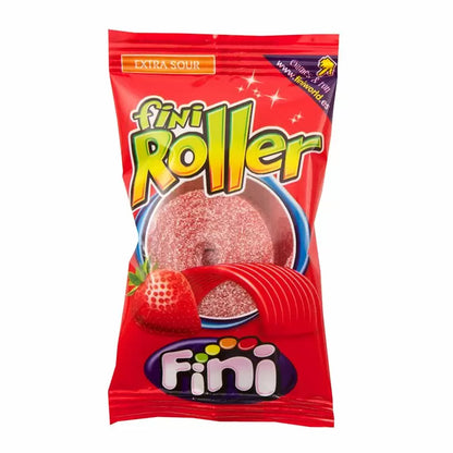 Fini Fizzy Strawberry Rollers