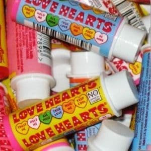 Love Hearts Candy Lipsticks