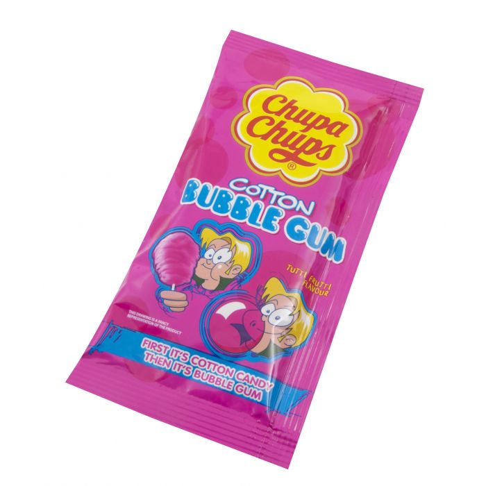 Chupa Chups Cotton Candy Bubble Gum